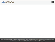 Tablet Screenshot of iemca.com